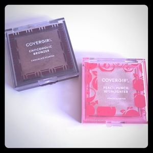 Covergirl Chocolate Bronzer & Peach Highlighter